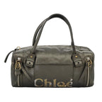 Chloe Eclipse Shoulder Bag Leather Gold Silver Gunmetal bs19325