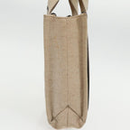 Chloe Woody Small Hand Bag Canvas Beige bs19362