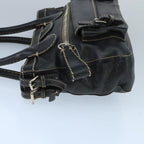 Chloe Edith Tote Bag Leather Black bs19612