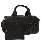 FENDI Mini Boston Bag Canvas Gold Blackbs20190
