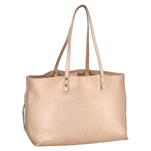 Chloe Tote Bag Leather Pink Gold bs20259