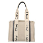 Chloe Hand Bag Canvas Beige bs20260
