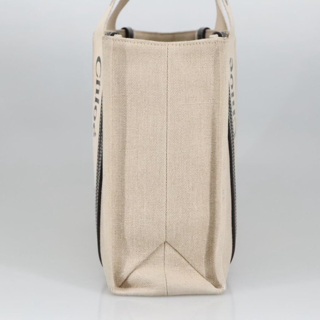 Chloe Hand Bag Canvas Beige bs20260