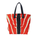 FENDI Tote Bag Nylon Red Silverbs20291