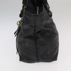 Chloe Tote Bag Leather Black Gold bs20406