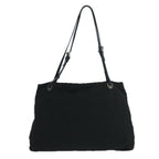 FENDI Zucca Canvas Tote Bag Nylon Black Silverbs20581