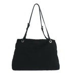 FENDI Zucca Canvas Tote Bag Nylon Black Silverbs20581