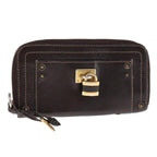 Chloe Paddington Long Wallet Leather Brown bs21590