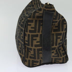 FENDI Zucca Canvas Hand Bag Brownbs21928