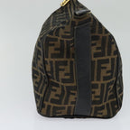 FENDI Zucca Canvas Hand Bag Brownbs21928