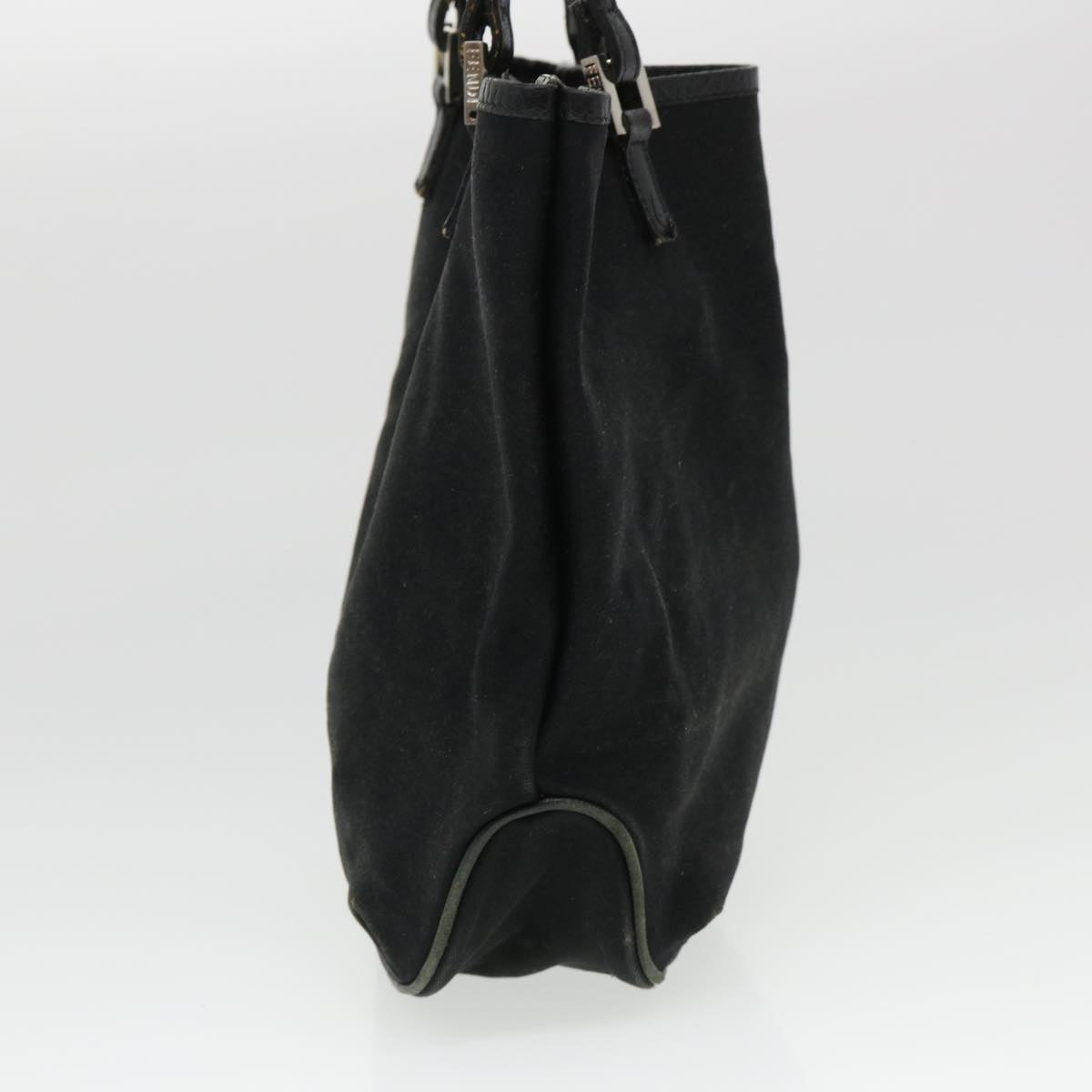 FENDI Tote Bag Nylon Black  bs4673
