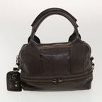 Chloe Wallet Hand Bag Leather 4Set Brown Red black bs5553