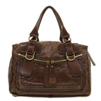 Chloe Tote Bag Leather Brown bs5947