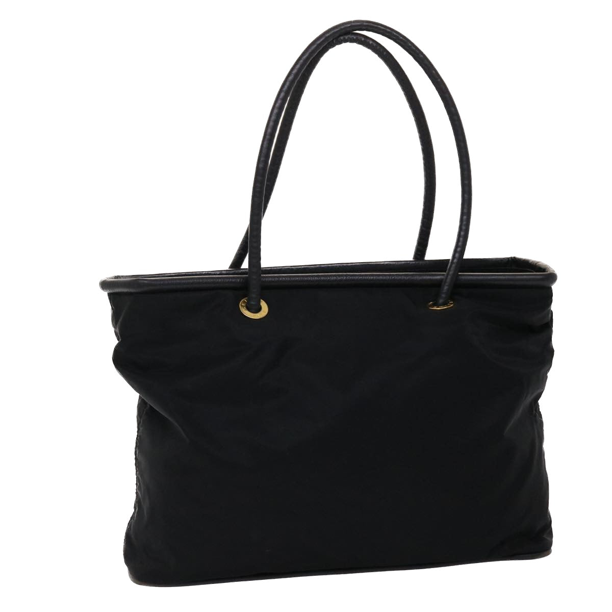 CELINE Tote Bag Nylon Black  6316