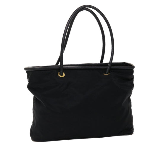 CELINE Tote Bag Nylon Black  6316