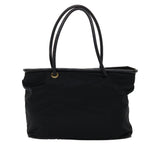 CELINE Tote Bag Nylon Black  6316