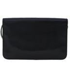 CHRISTIAN DIOR Honeycomb Canvas Shoulder Bag Navy  bs7050