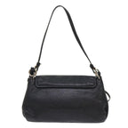 Chloe Shoulder Bag Leather Black bs7243