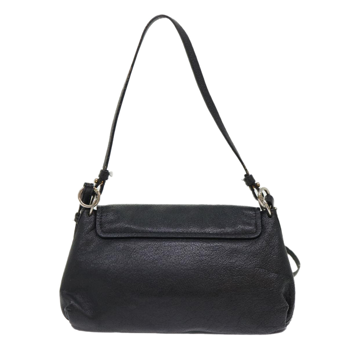 Chloe Shoulder Bag Leather Black bs7243