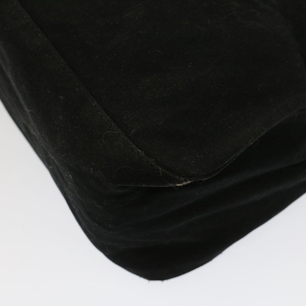 FENDI Mamma Baguette Shoulder Bag Nylon Black 2355 26325 009bs7910