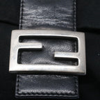 FENDI Mamma Baguette Shoulder Bag Nylon Black 2355 26325 009bs7910