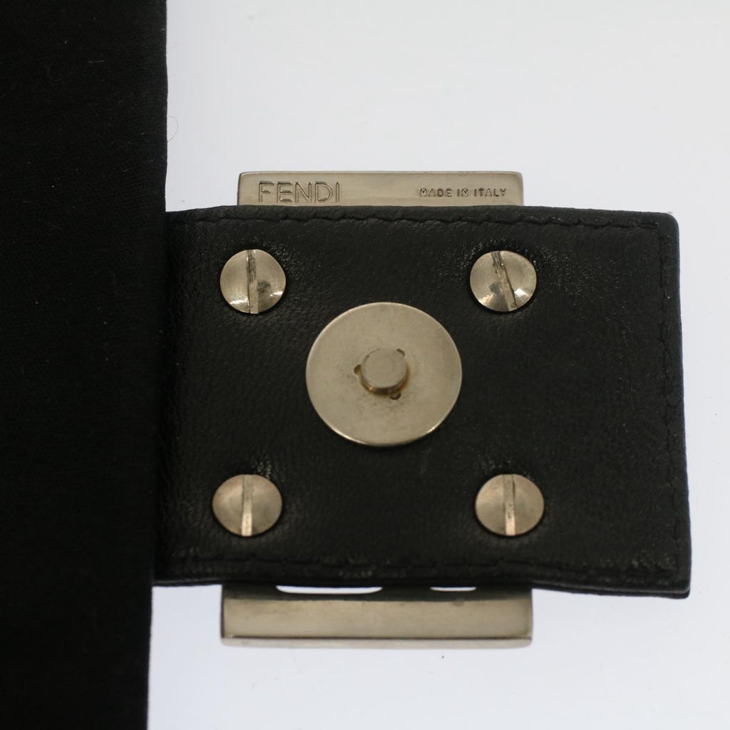 FENDI Mamma Baguette Shoulder Bag Nylon Black 2355 26325 009bs7910