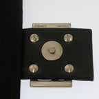 FENDI Mamma Baguette Shoulder Bag Nylon Black 2355 26325 009bs7910