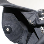 FENDI Mamma Baguette Shoulder Bag Nylon Black 2355 26325 009bs7910