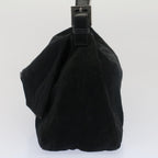 FENDI Mamma Baguette Shoulder Bag Nylon Black 2355 26325 009bs7910