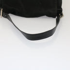 FENDI Mamma Baguette Shoulder Bag Nylon Black 2355 26325 009bs7910