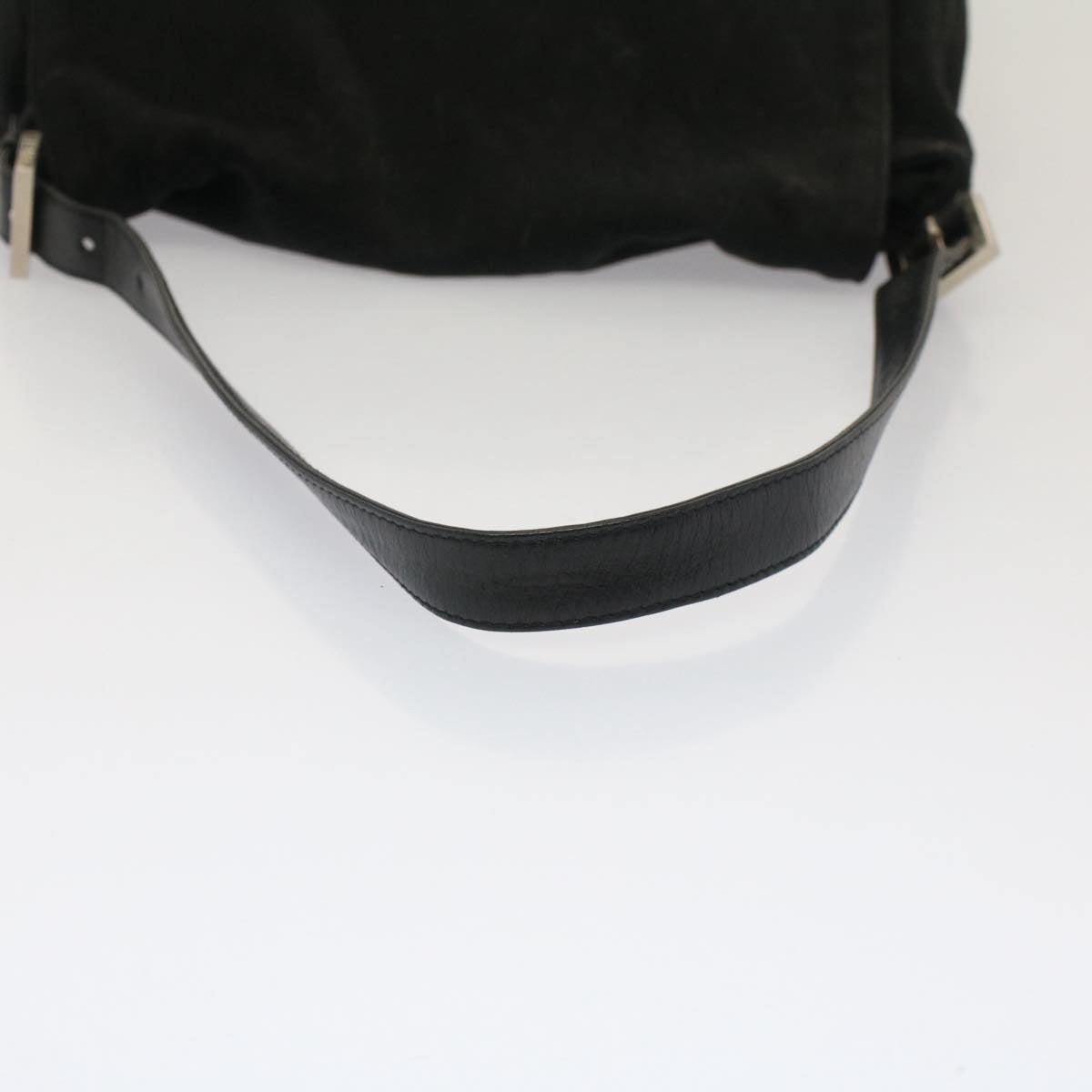 FENDI Mamma Baguette Shoulder Bag Nylon Black 2355 26325 009bs7910