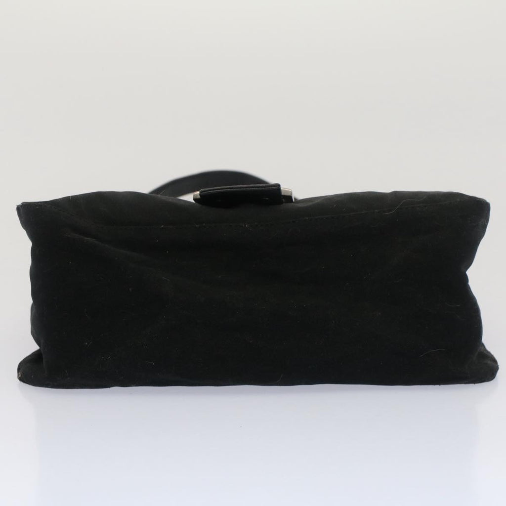 FENDI Mamma Baguette Shoulder Bag Nylon Black 2355 26325 009bs7910