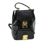 FENDI Backpack Leather Blackbs7930