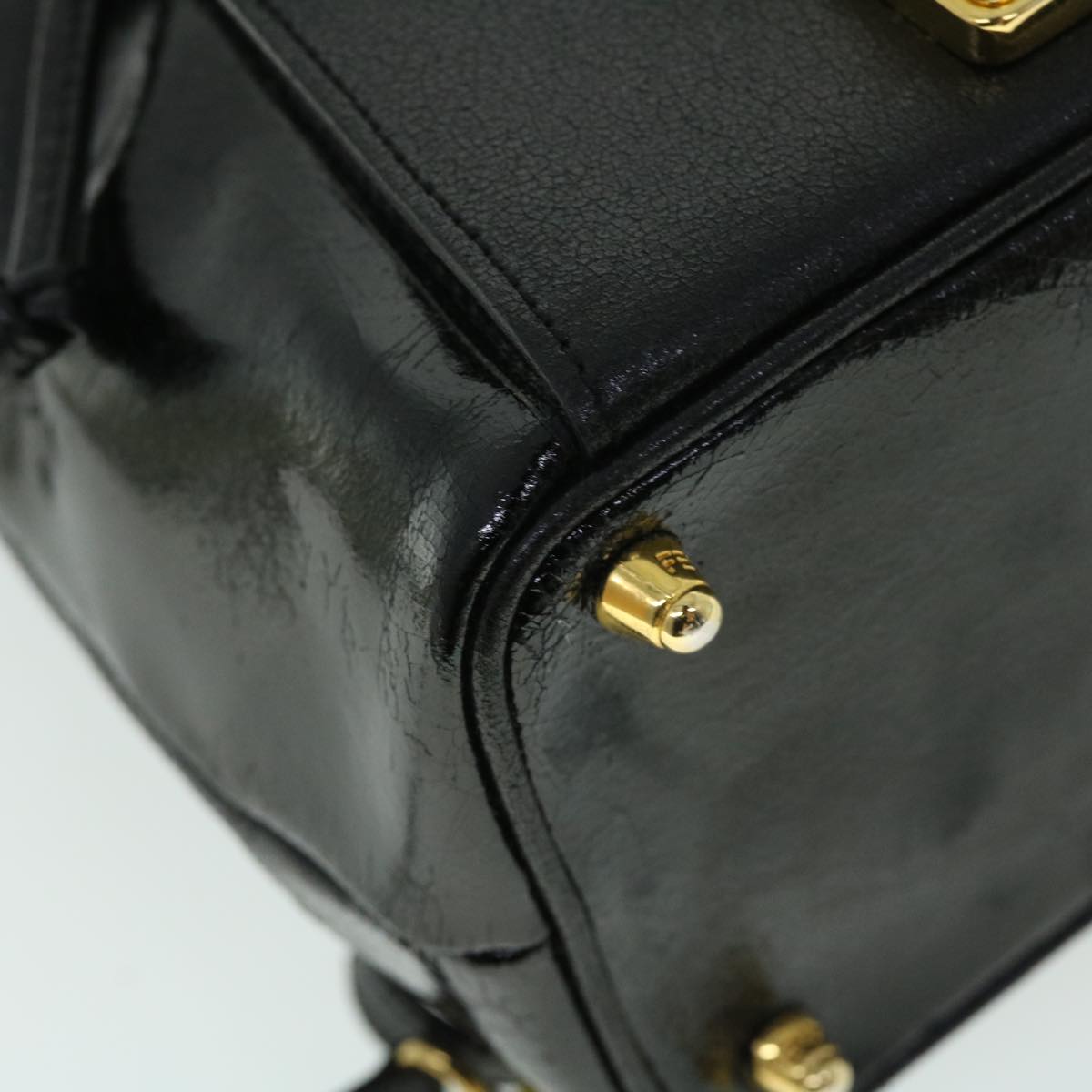 FENDI Backpack Leather Blackbs7930