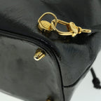 FENDI Backpack Leather Blackbs7930