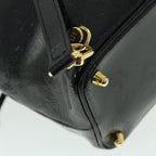 FENDI Backpack Leather Blackbs7930
