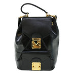 FENDI Backpack Leather Blackbs7930