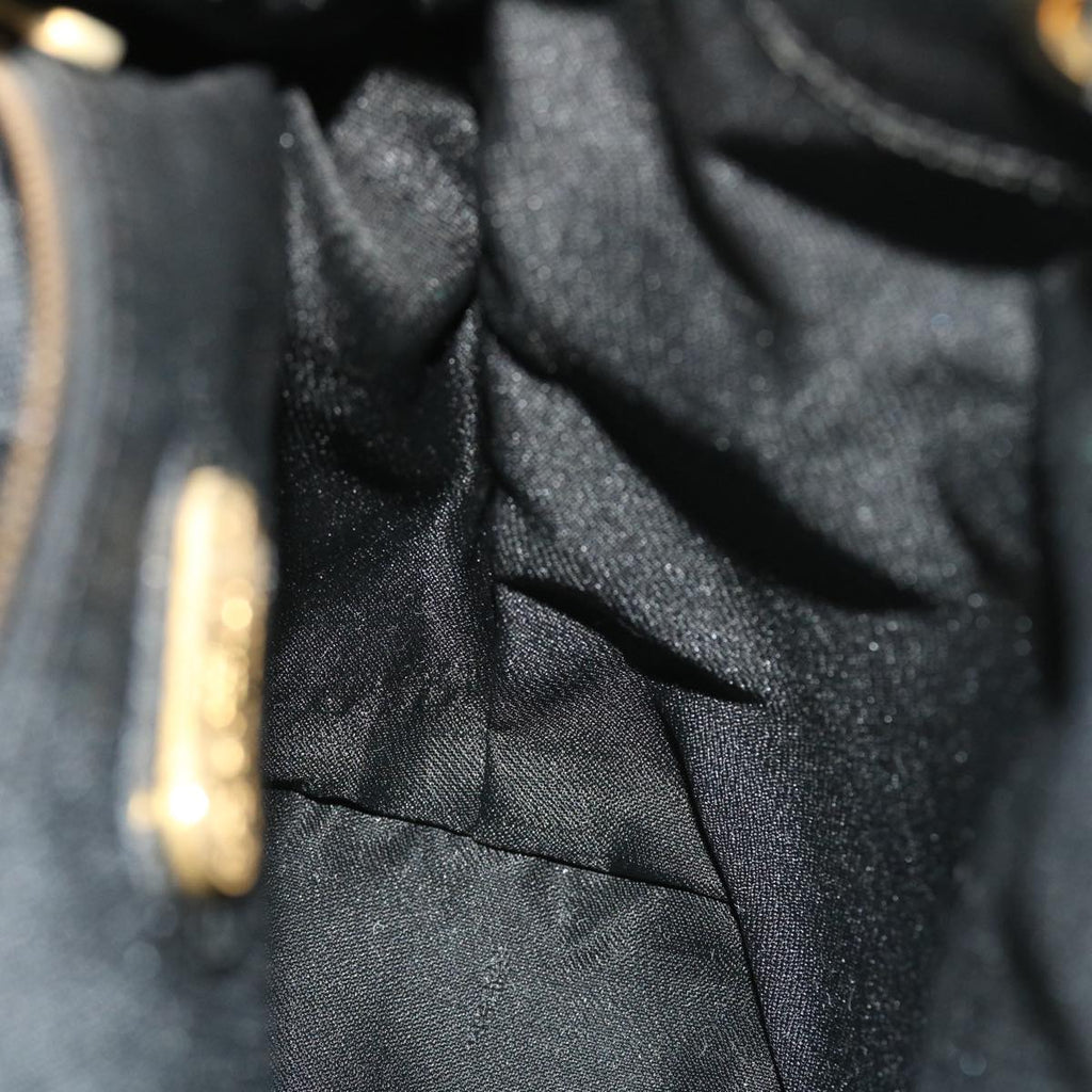 FENDI Backpack Leather Blackbs7930