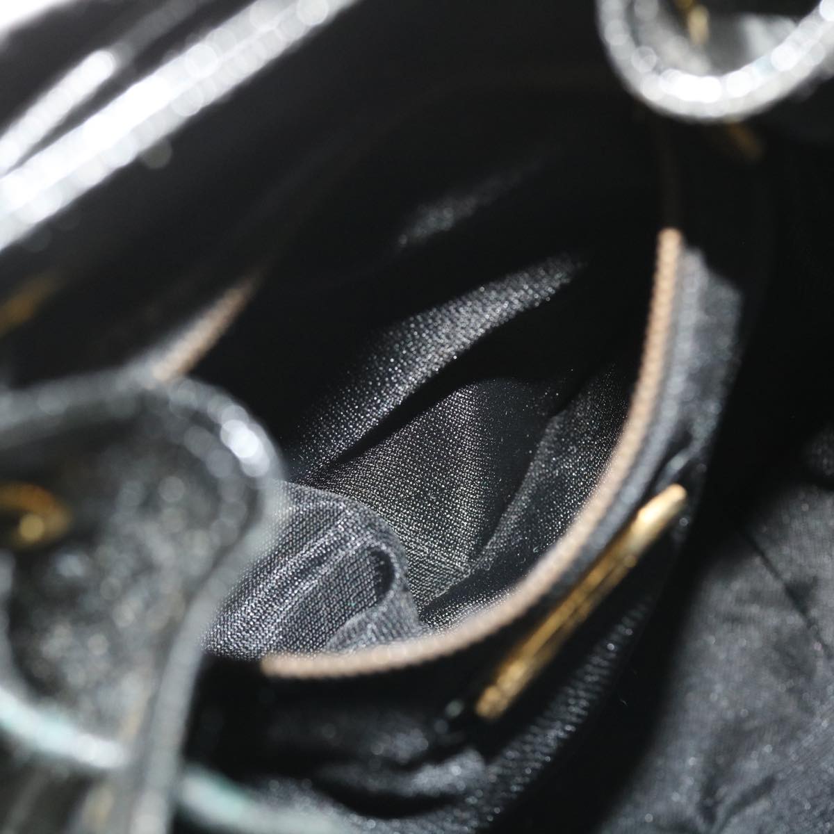 FENDI Backpack Leather Blackbs7930