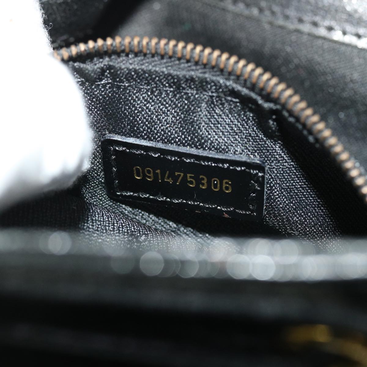 FENDI Backpack Leather Blackbs7930