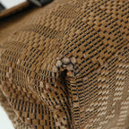 FENDI Mamma Baguette Shoulder Bag Canvas Brownbs8010