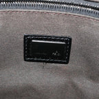FENDI Mamma Baguette Shoulder Bag Canvas Brownbs8010