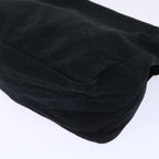 FENDI Mamma Baguette Shoulder Bag Nylon Leather Blackbs8028