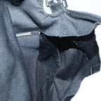 FENDI Mamma Baguette Shoulder Bag Nylon Leather Blackbs8028