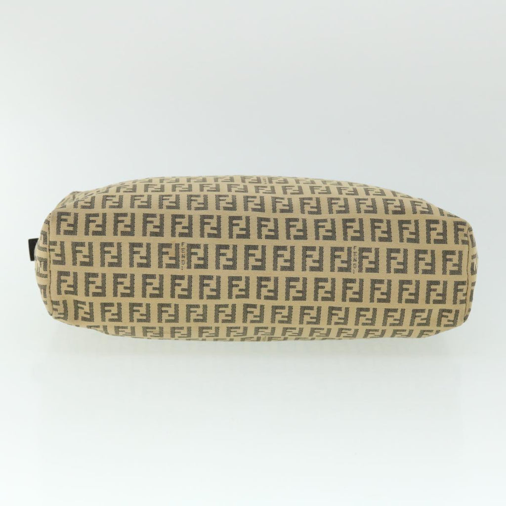 FENDI Zucchino Canvas Hand Bag Beigebs8088