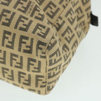 FENDI Zucchino Canvas Hand Bag Beigebs8088