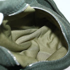 FENDI Mamma Baguette Shoulder Bag cotton Green Light Bluebs8194