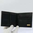 FENDI Zucca Zucchino Canvas Pouch Wallet Canvas 4Set Brown Blackbs8399
