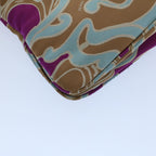 FENDI Mamma Baguette Shoulder Bag Canvas Multicolor 2305 26796 018bs8434