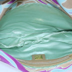 FENDI Mamma Baguette Shoulder Bag Canvas Multicolor 2305 26796 018bs8434